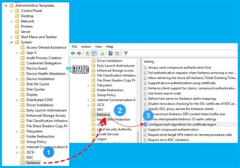 group policy smart card authentication windows|kerberos group policy settings.